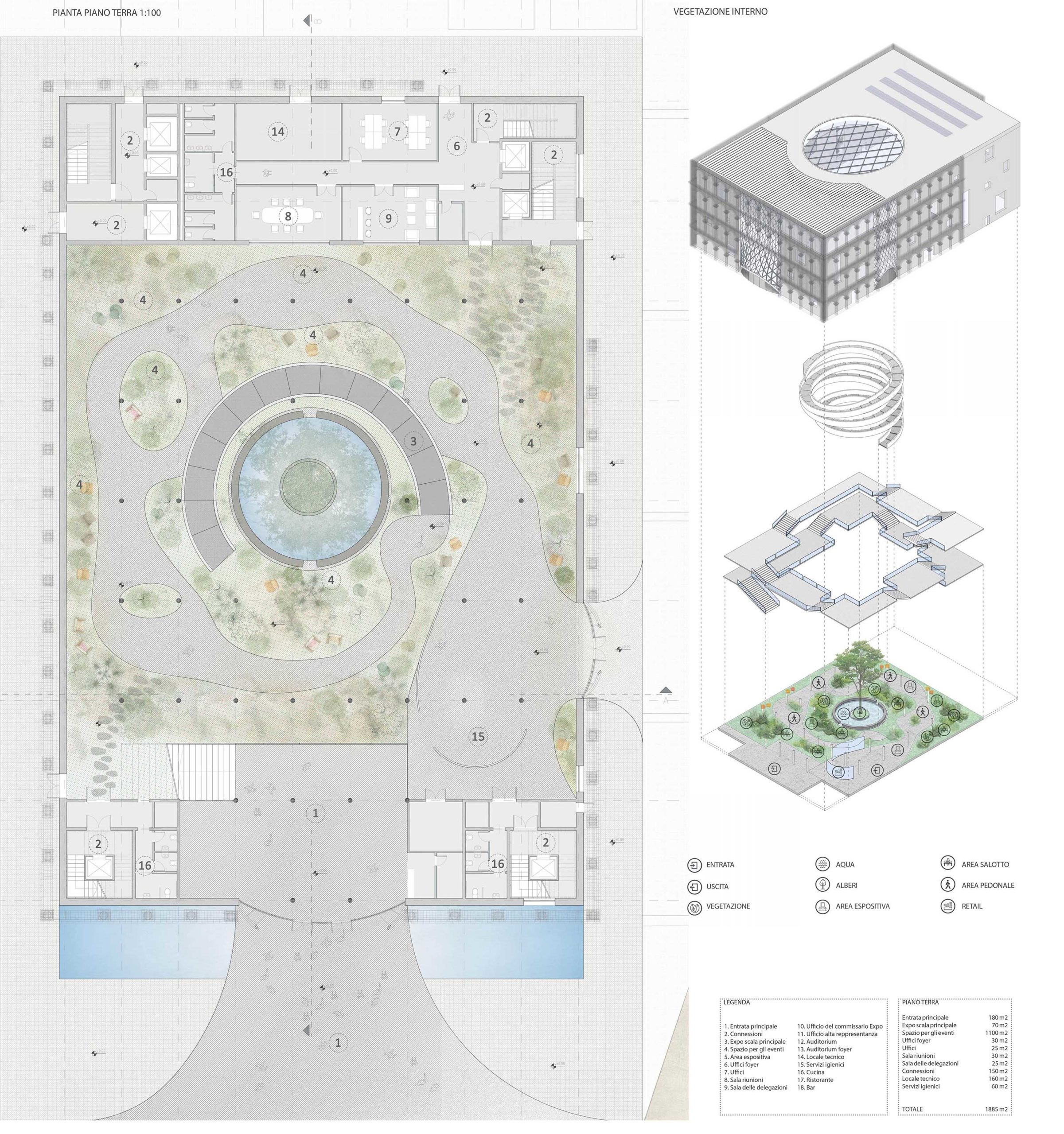 Progetto padiglione italia expo 2020